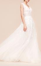 Georges Hobeika Bridal Sleeveless Pearl Gown