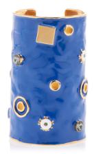 Moda Operandi Marni Ocean Blue Embellished Cuff Size: Xs/s