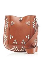 Isabel Marant Oskan Studded Leather Shoulder Bag