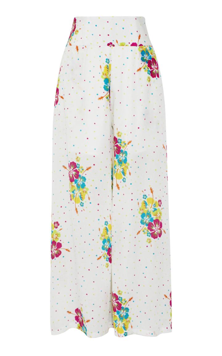 All Things Mochi Jimmie Silk Wide-leg Pants