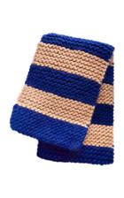 I Love Mr. Mittens Exclusive Billie Striped Cable-knit Scarf