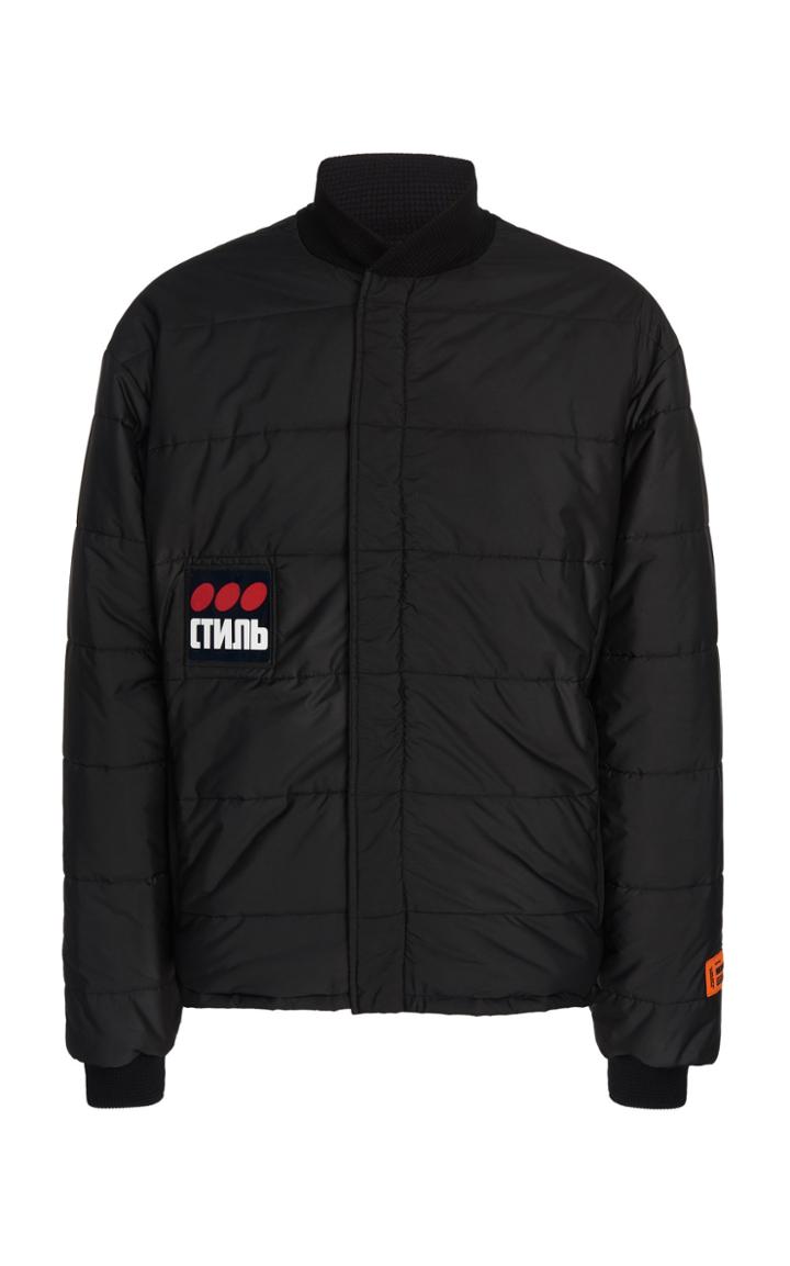 Heron Preston Quilted Shell Jacket