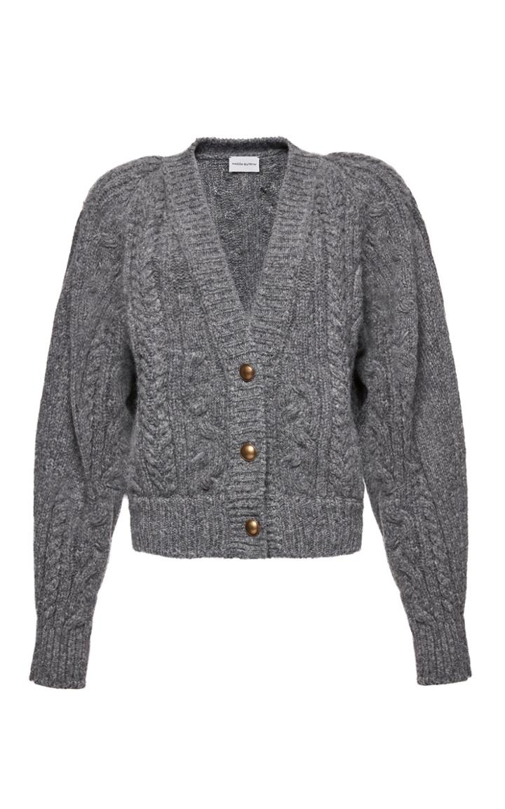 Moda Operandi Magda Butrym Cable Knit Wool Sweater