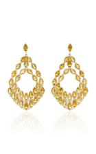 Jamie Wolf M'o Exclusive One-of-a-kind Two Tier Pear Shape Earring