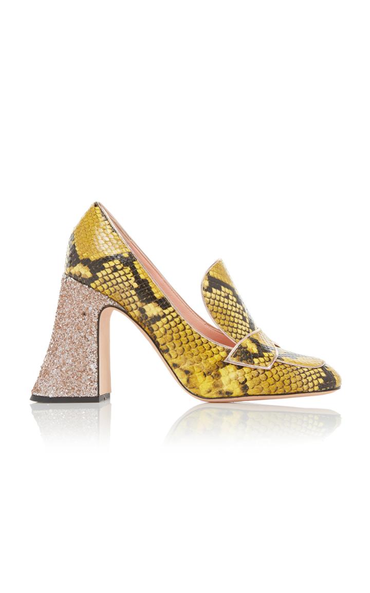 Rochas Python High Heel Pump