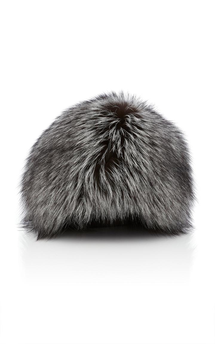 Lysa Lash Furs Silver Fox Hat
