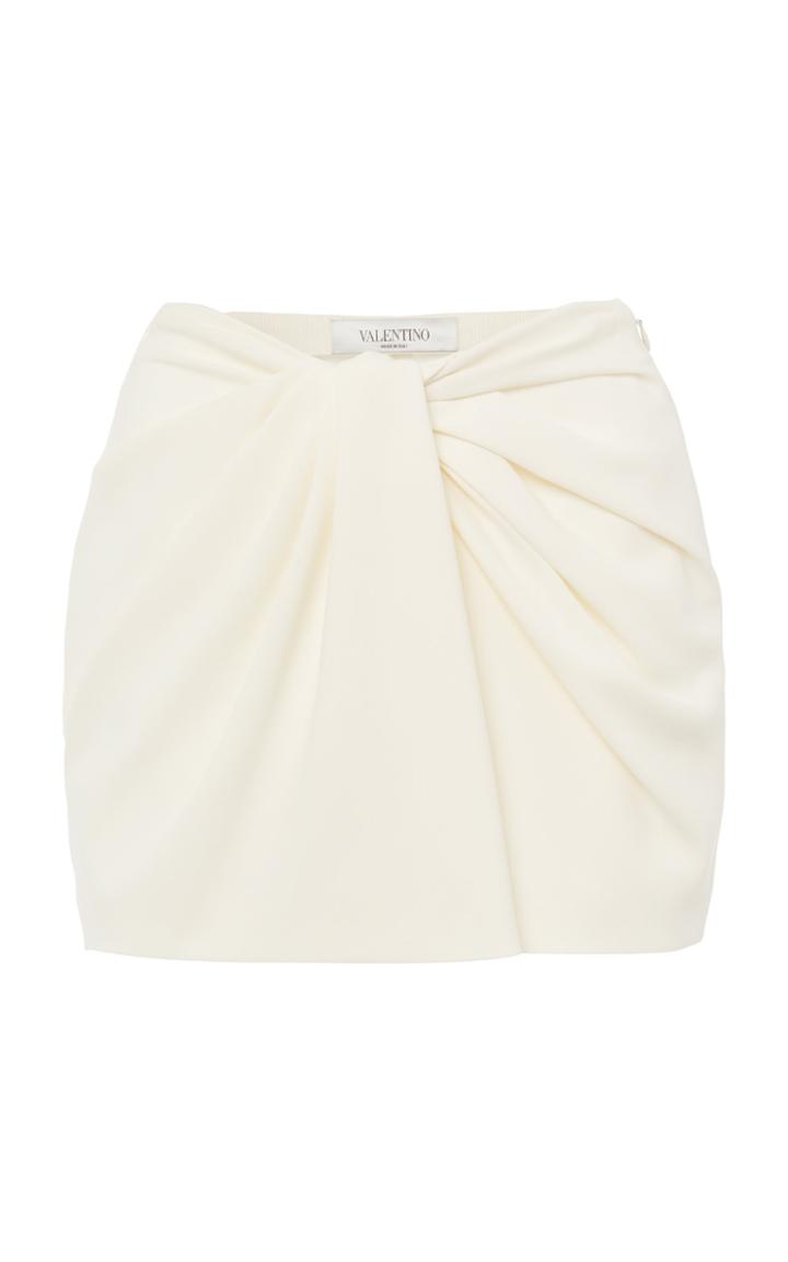 Moda Operandi Valentino Silk-blend Mini Skort