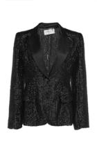 Alberta Ferretti Organdis Silk Embellished Jacket