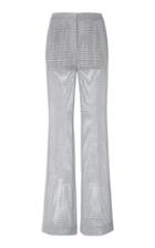 Moda Operandi Akris Farida Semi-sheer Embroidered Boot-leg Pants Size: 2