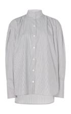 Frame Striped Cotton-poplin Shirt Size: Xs