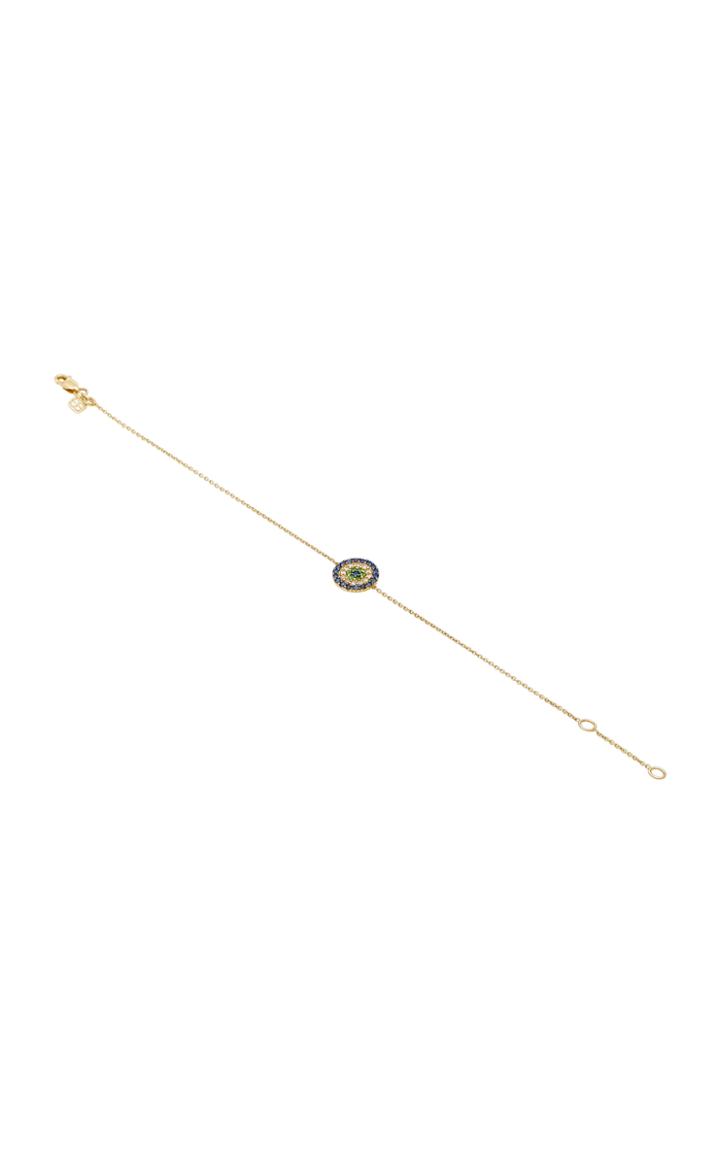 Sydney Evan Small Multi Colored Evil Eye Bracelet
