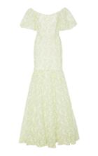 Moda Operandi Markarian Giovanna Lily Of The Valley Lace Gown Size: 0