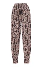 Etro Paisley Cotton Tapered Pants