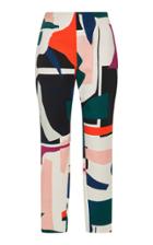 Cushnie Lara Expressionist Cigarette Pant