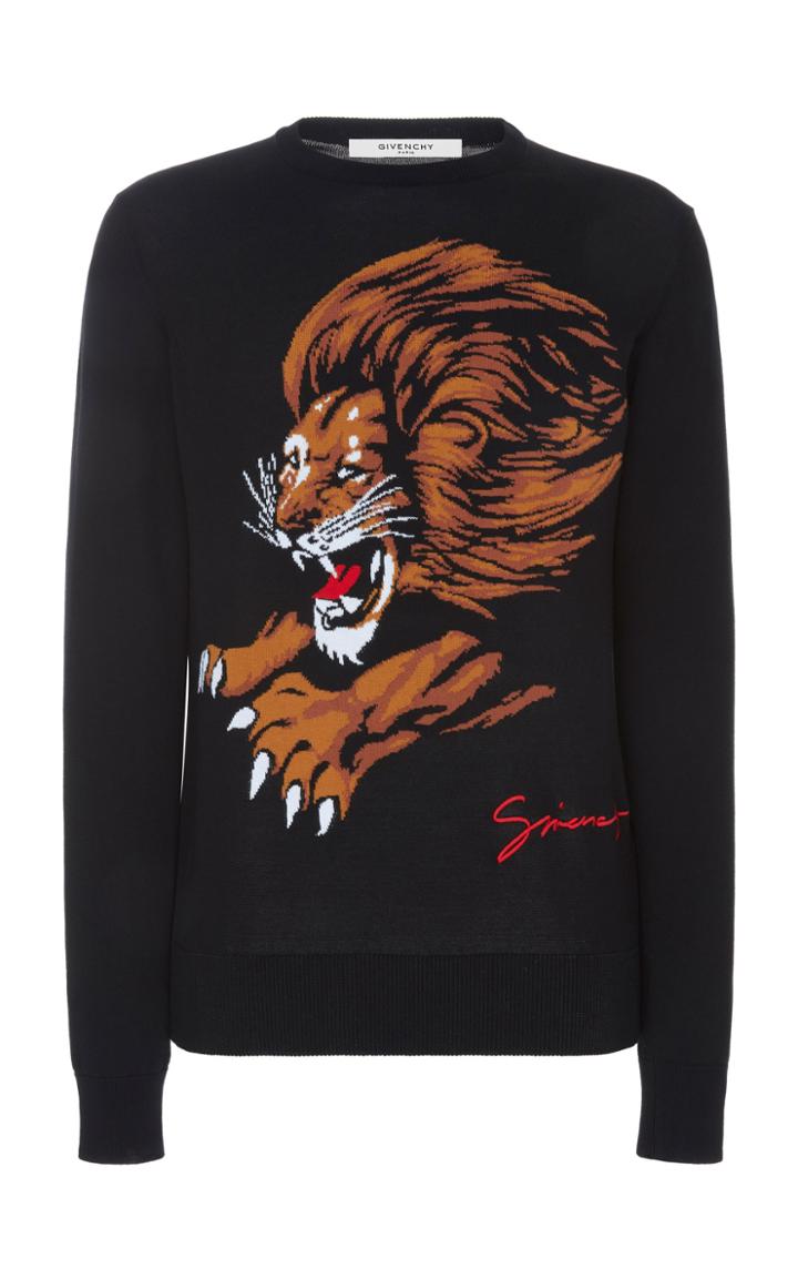 Givenchy Printed Cotton-jersey Sweatshirt Size: S