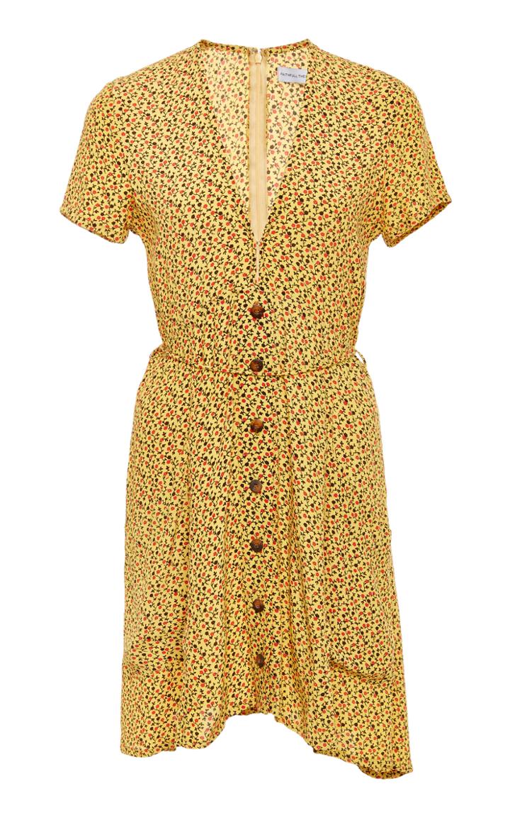 Faithfull Pilou Mini Floral Dress