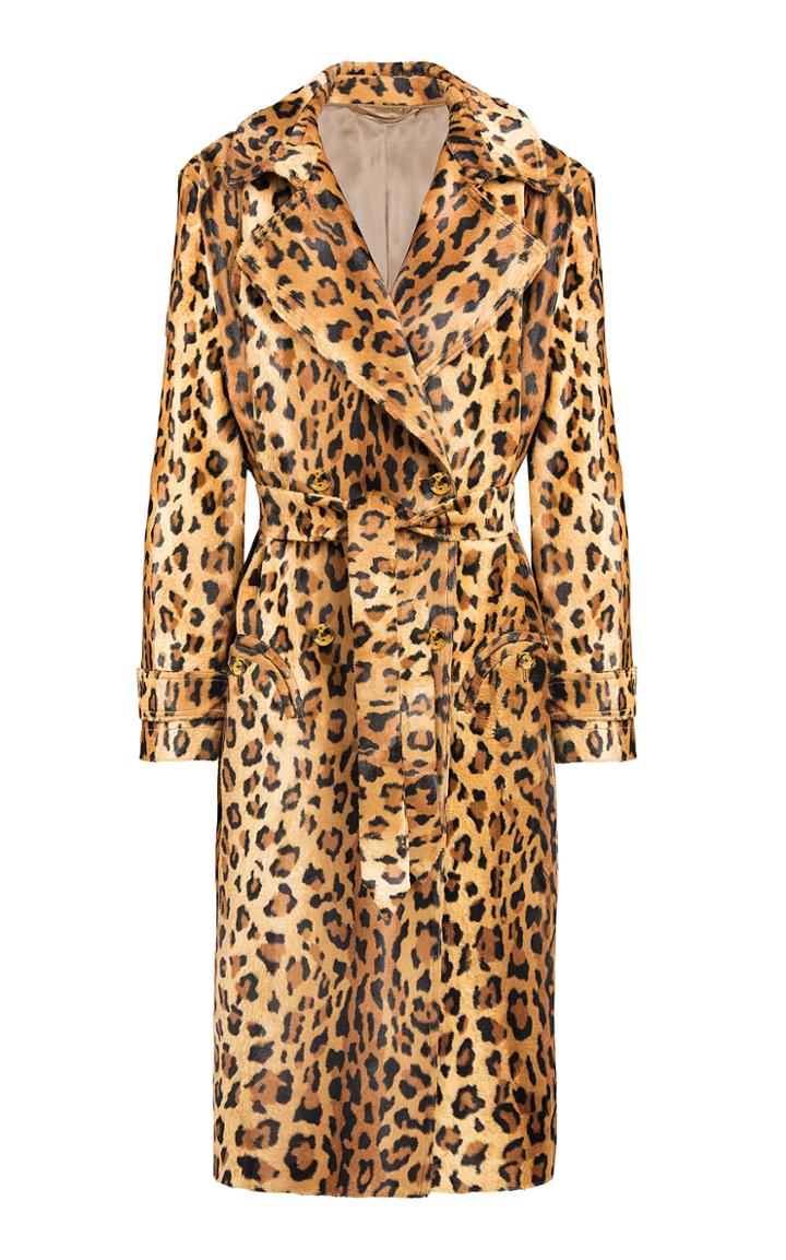 Moda Operandi Blaz Milano Be Fear Wait Belted Velvet Coat
