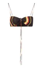 Moda Operandi Christopher Esber Striped Silk Bandeau Top