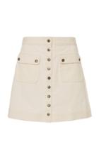 Alexachung Cotton-twill Mini Skirt