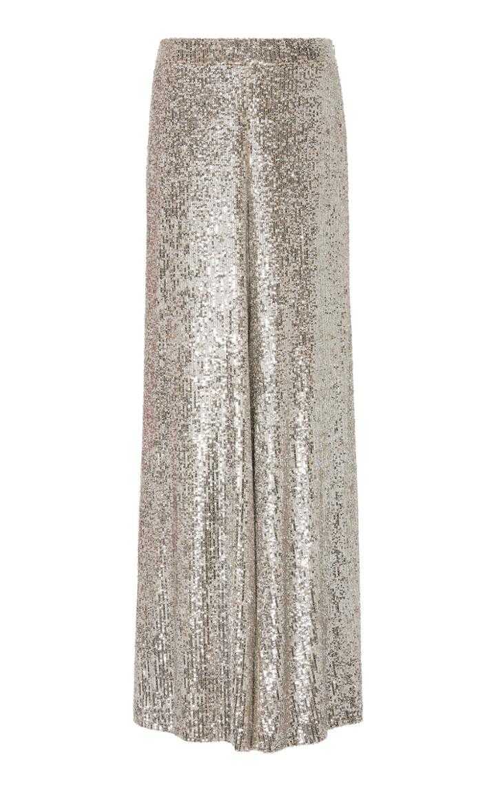 Semsem Sequined Wide-leg Pants