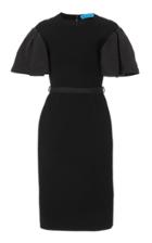 Jonathan Cohen Deconstructed Pleated Sleeve Dress