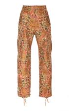 Prabal Gurung Dylan Brocade Cargo Straight-leg Pants