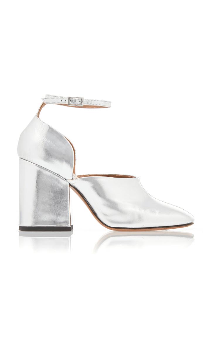 Marni Metallic Mary Jane Pumps