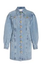 Moda Operandi Acler Florence Washed Denim Mini Dress