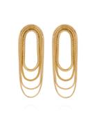Fernando Jorge Multi-chain 18k Yellow Gold Earrings