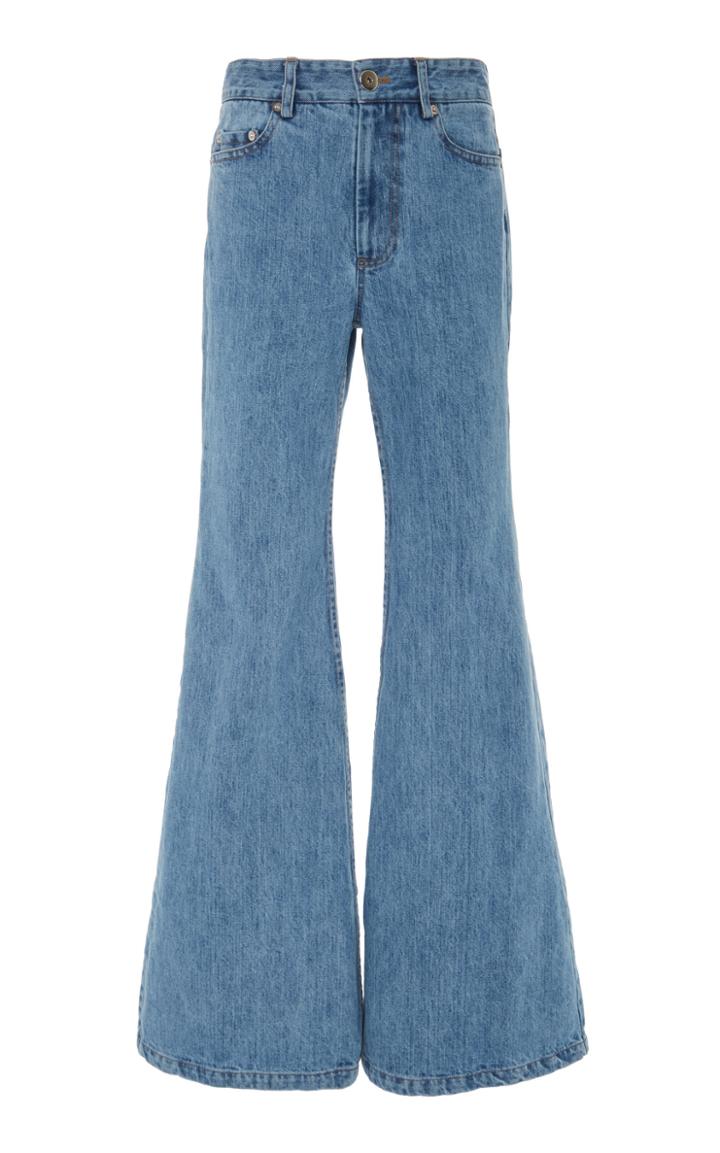 Matthew Adams Dolan Mid-rise Wide-leg Jean