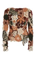 Moda Operandi Ulla Johnson Isolina Crochet-knit Alpaca Top
