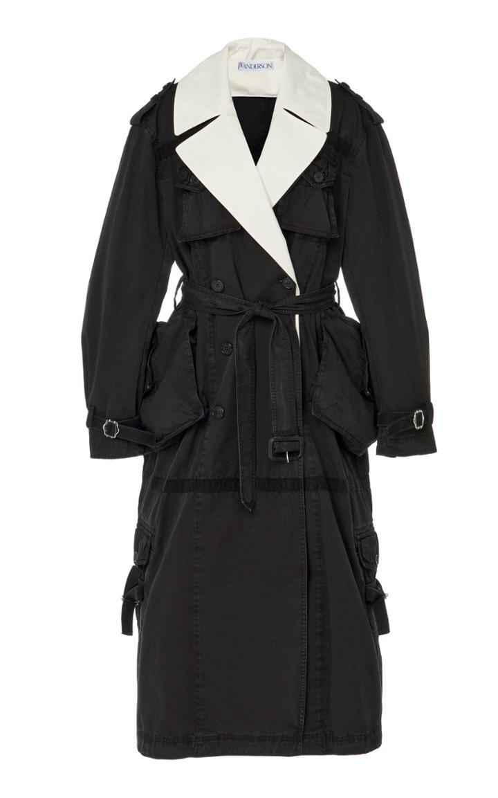 Moda Operandi Jw Anderson Denim Trench Coat Size: 8