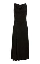 Salvatore Ferragamo Sleeveless Jacquard Peony Print Dress