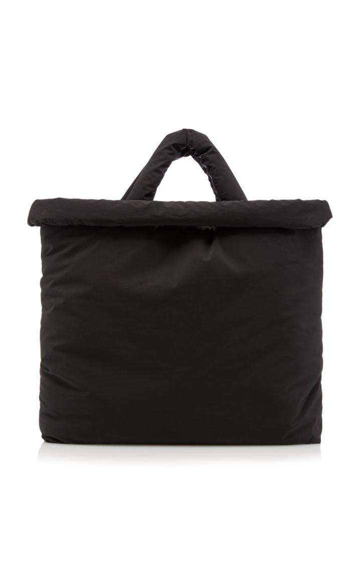 Kassl Oil Padded Cotton-blend Tote Bag
