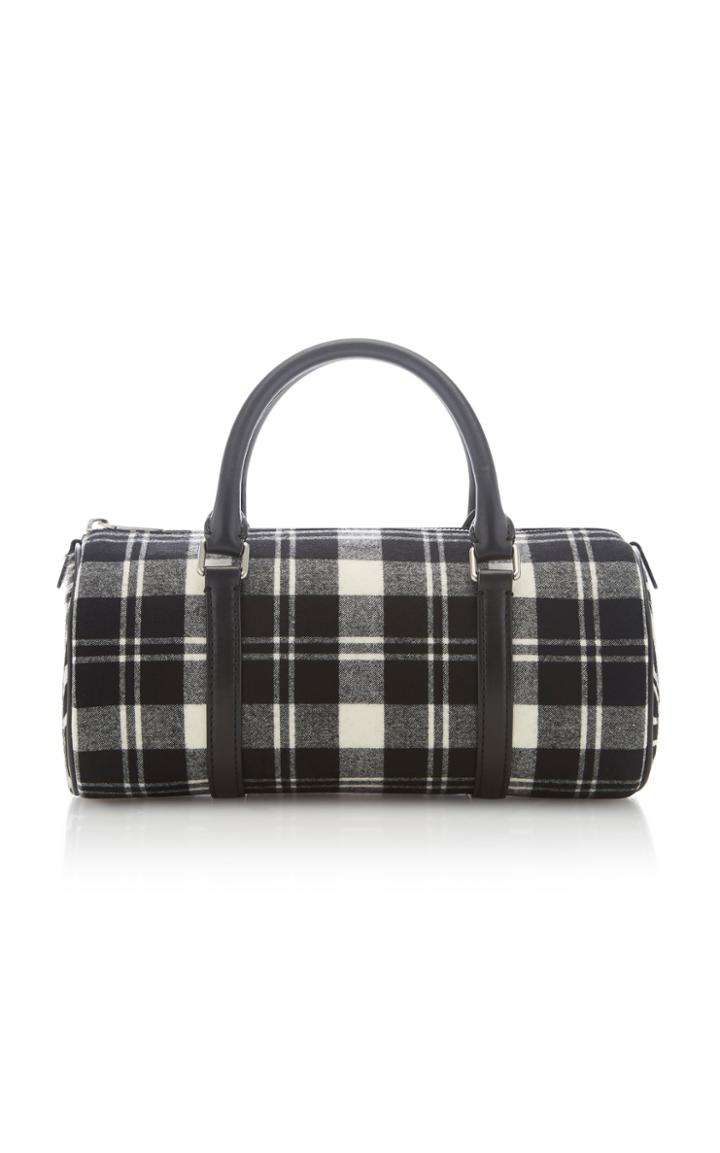 Michael Kors Collection Macfarlane Tartan Eva Mini Satchel
