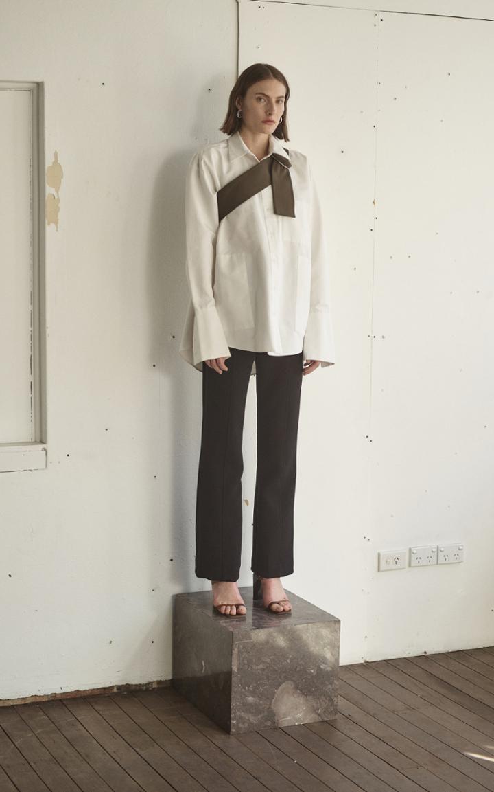 Paris Georgia High Waisted Bootleg Trousers
