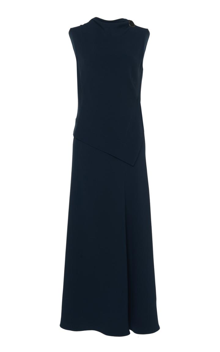 Victoria Beckham Flared Cady Midi Dress