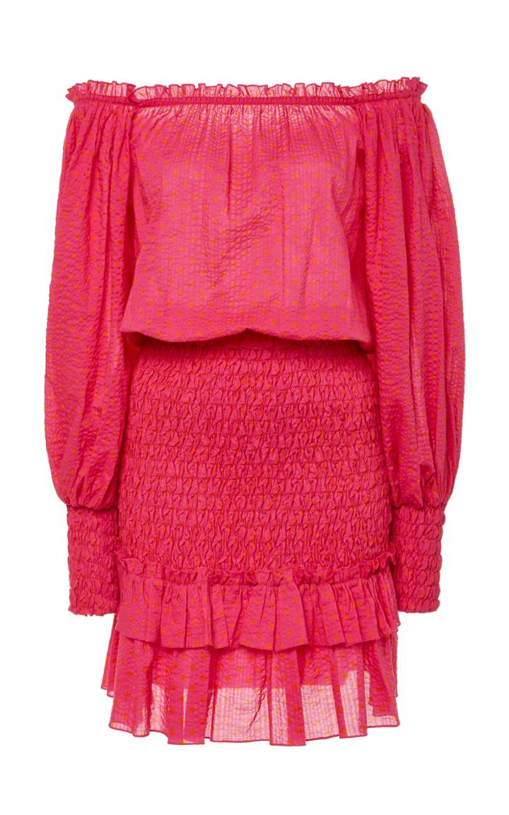 Alexis Marilena Strapless Cotton Mini Dress