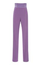 David Koma Side Panel High-rise Cady Pants