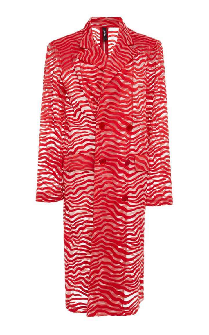 Adam Selman Sheer Box Trench