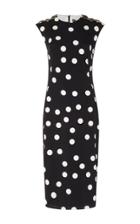 Dolce & Gabbana Polka-dot Stretch-silk Dress
