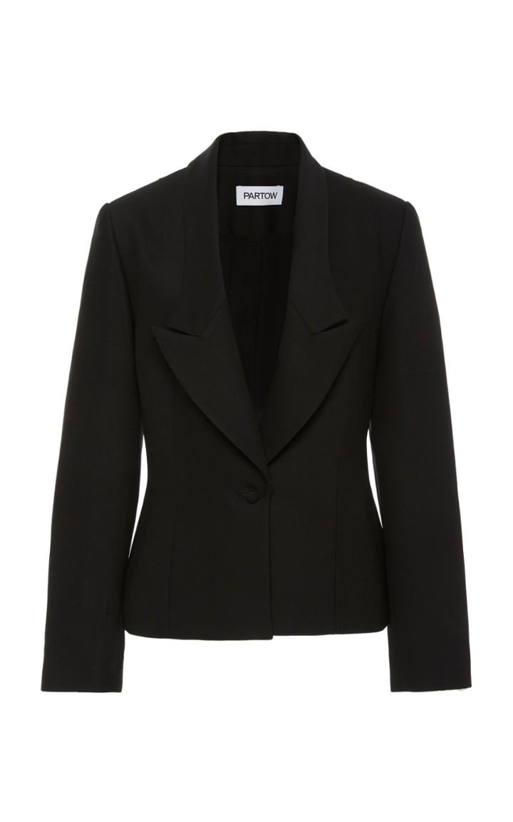 Partow Liev Tailored Wool-blend Blazer