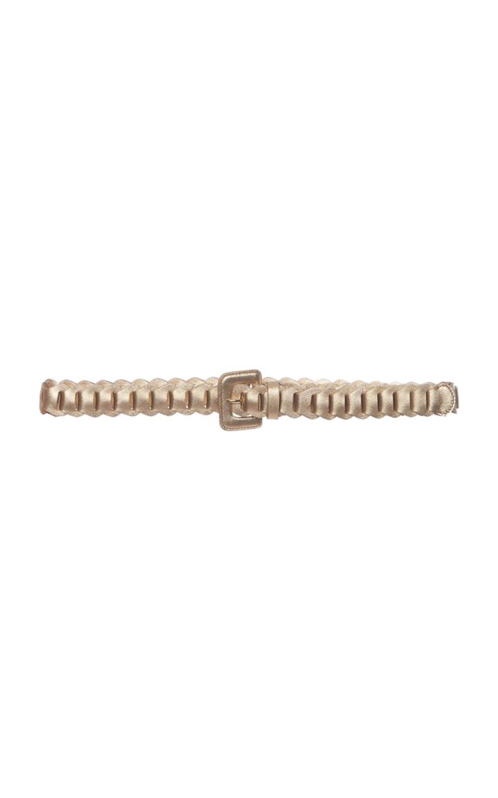 Moda Operandi Prada Woven Leather Belt Size: 65 Cm