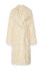Paco Rabanne Oversized Faux Shearling Coat
