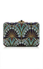 Judith Leiber Couture Amulet Crystal Slim Clutch