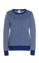 Madeleine Thompson Aeolus Herringbone Cashmere And Wool-knit Sweater