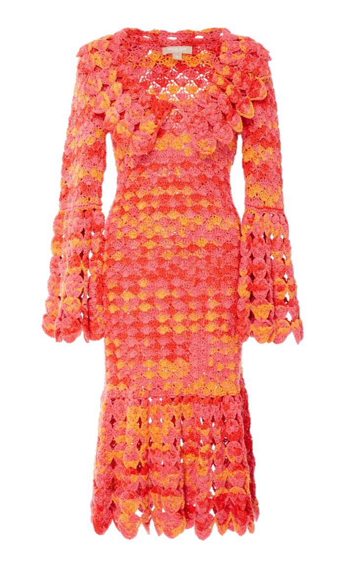 Michael Kors Collection Hand Crochet Cotton Dress