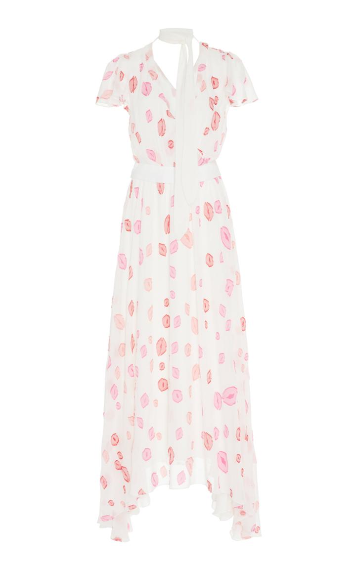 Hellessy Carmen Printed Fil-coup Dress