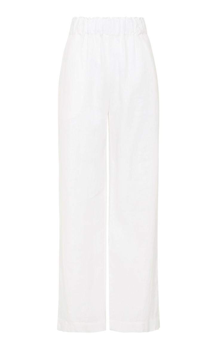Moda Operandi Matin Linen Wide-leg Pants