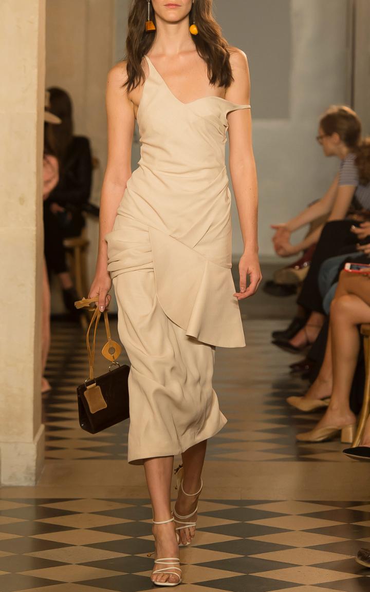 Jacquemus Off-the-shoulder Sheath Dress